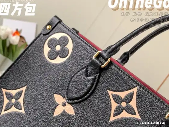 Official oldcobbler VUITTON MM LOUIS ONTHEGO 0623